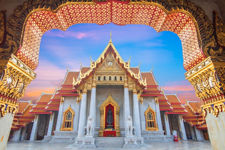 Wat Benchamabophit, Palazzo di Marmo Bangkok