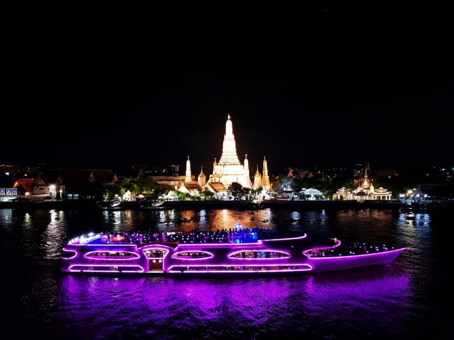 Crociera notturna a Bangkok